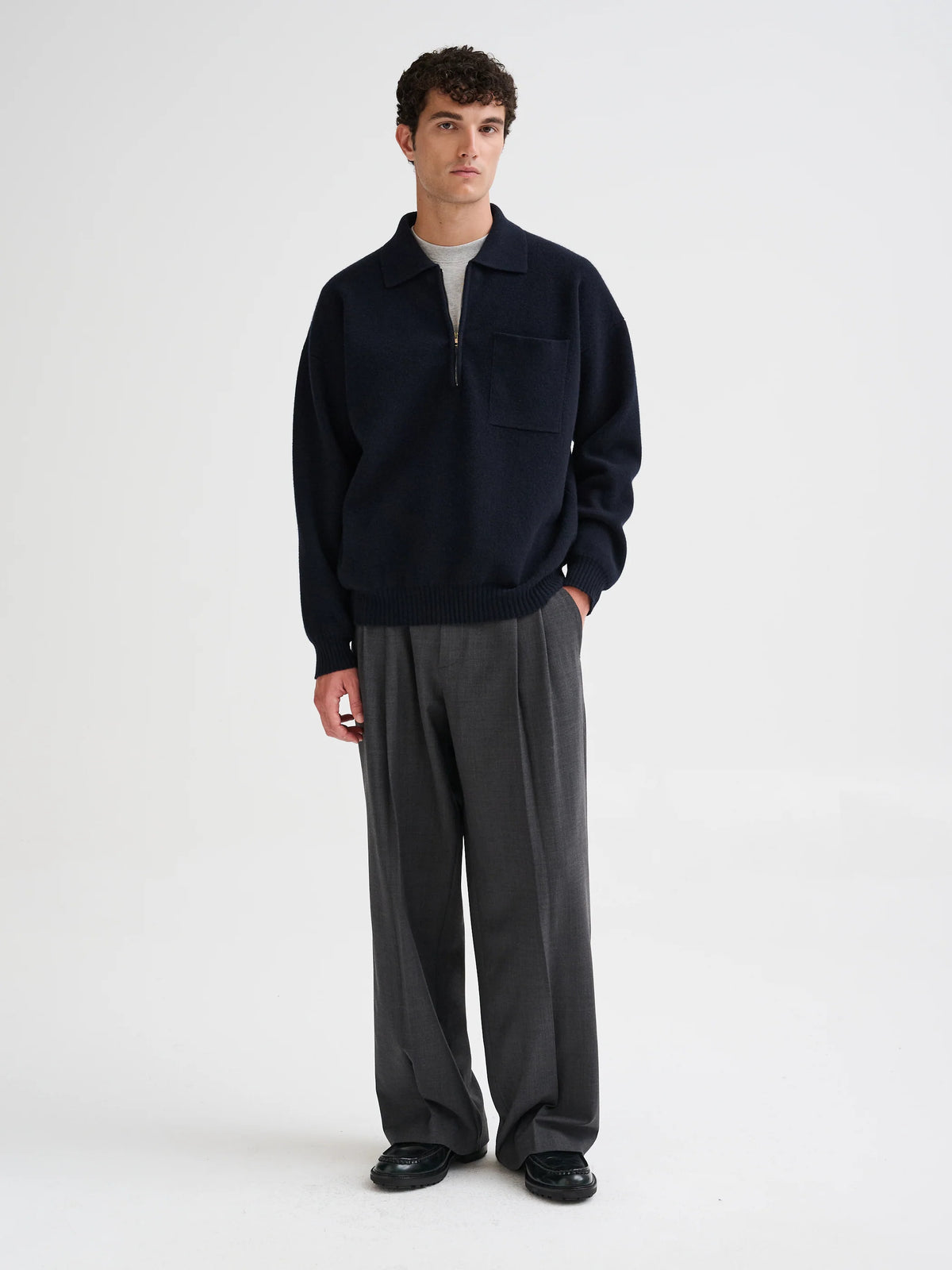 Roberto Collina Zip Polo