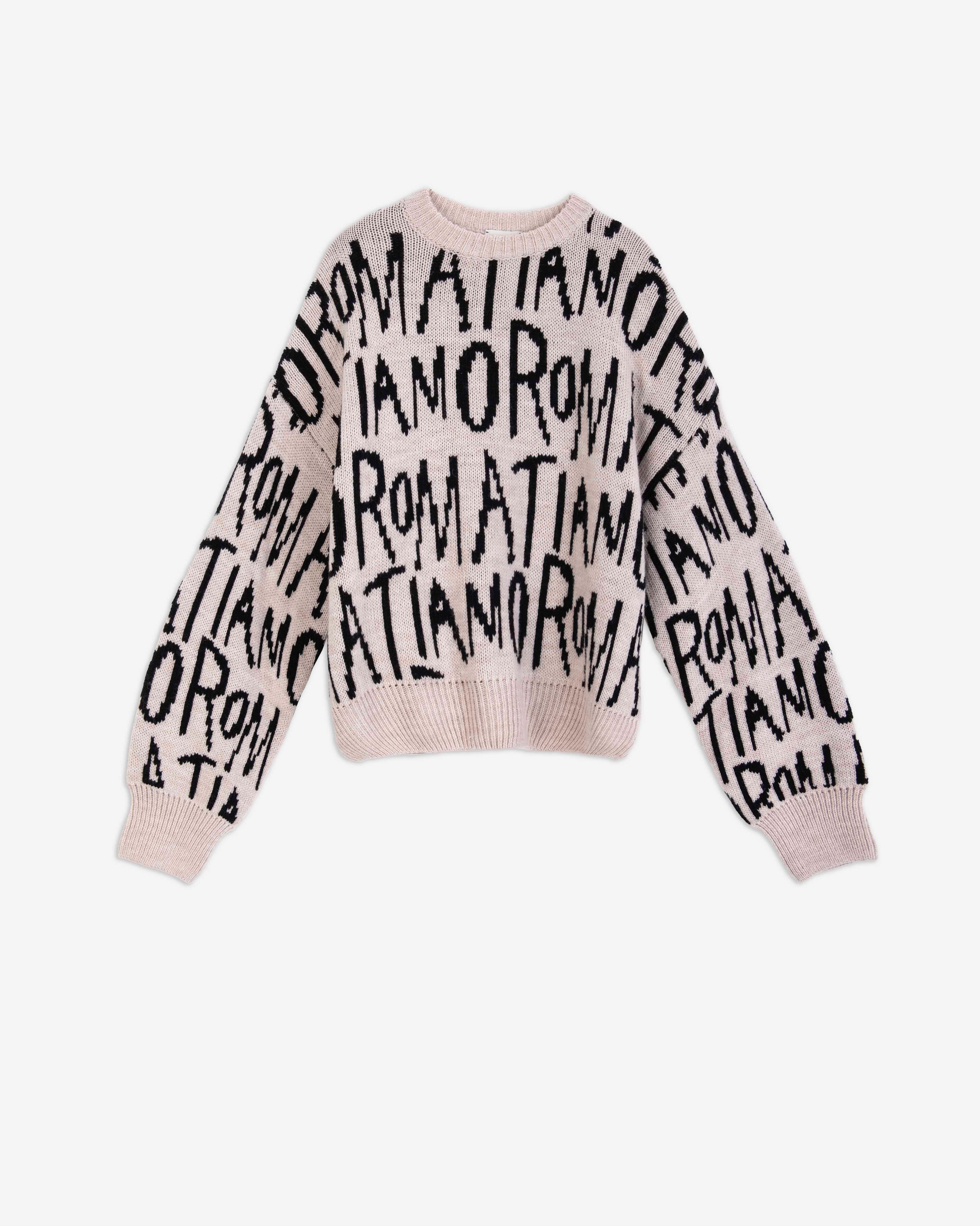 Alysi Jacquard Sweater 265452