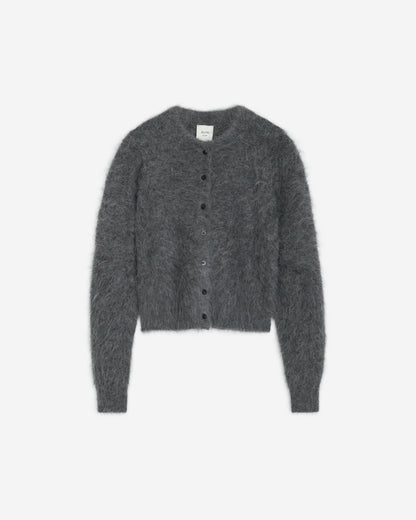 Alysi Brushed Crop Cardigan