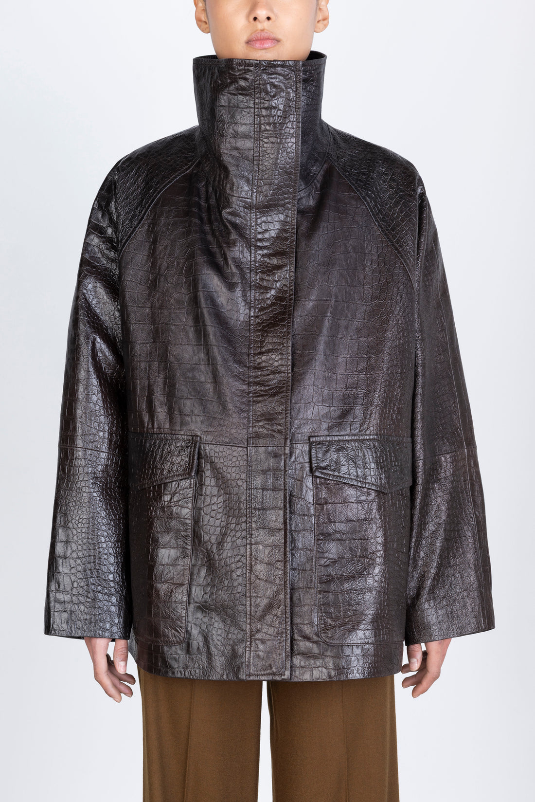 Alysi Glossy Pea Coat