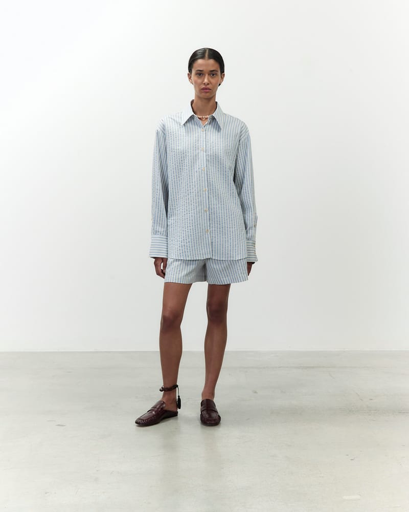 Alysi Tailored Stripe Shirt