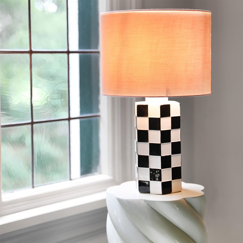 &Klevering Lamp Check Black