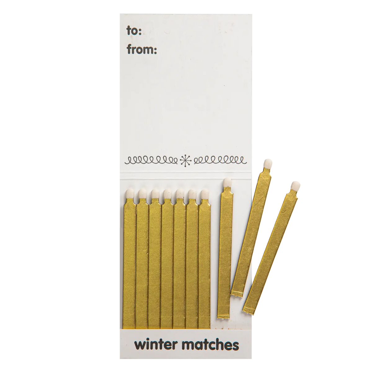 Archivist Winter Penguin Matches