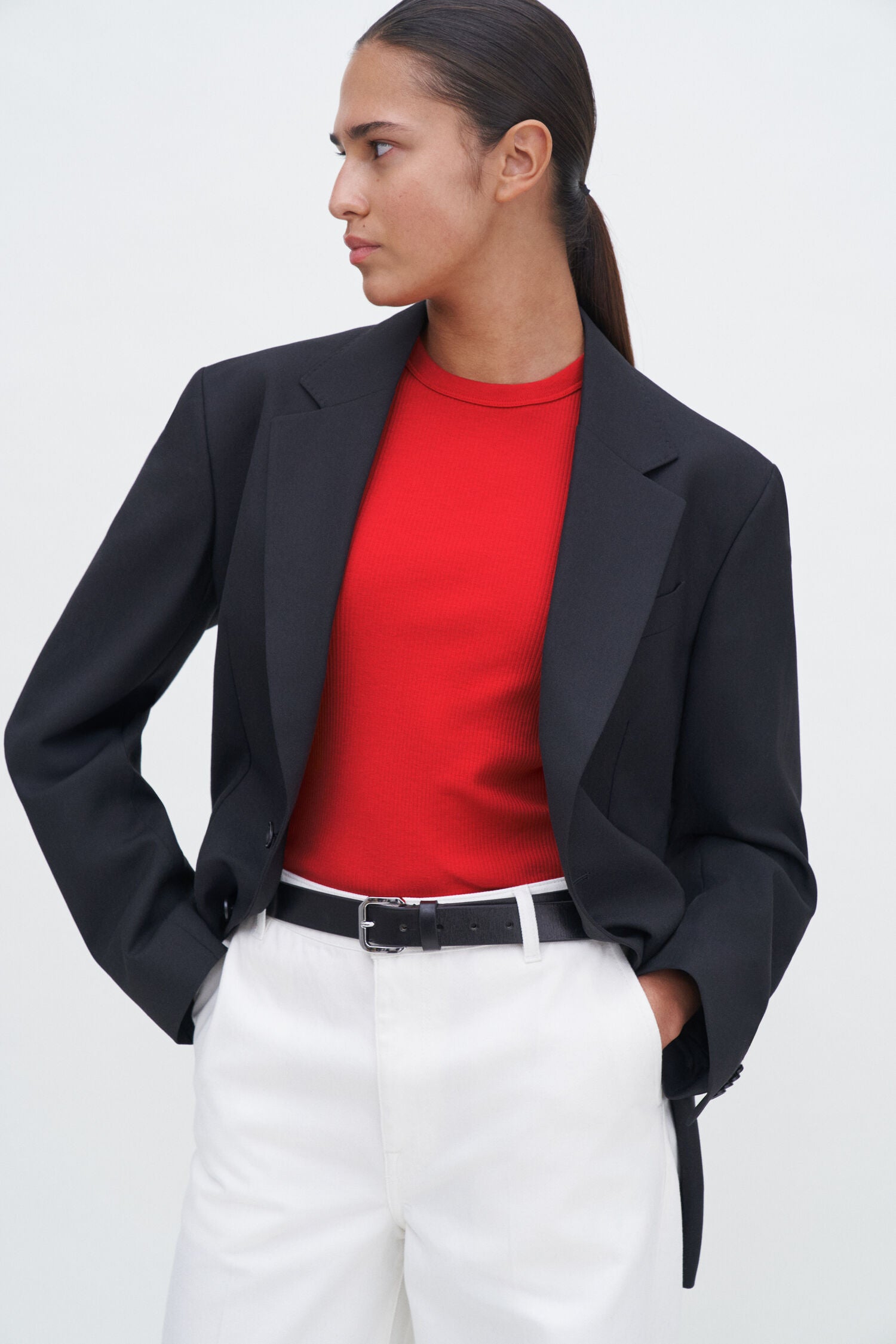 Filippa K Fine Rib Tee
