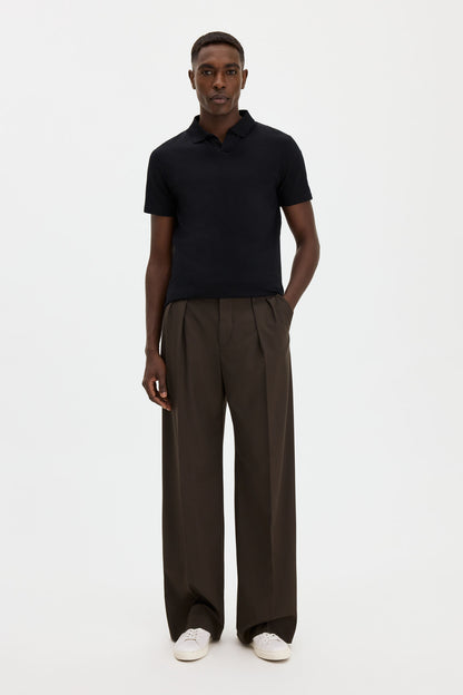 Filippa K Stretch Cotton Polo T-Shirt
