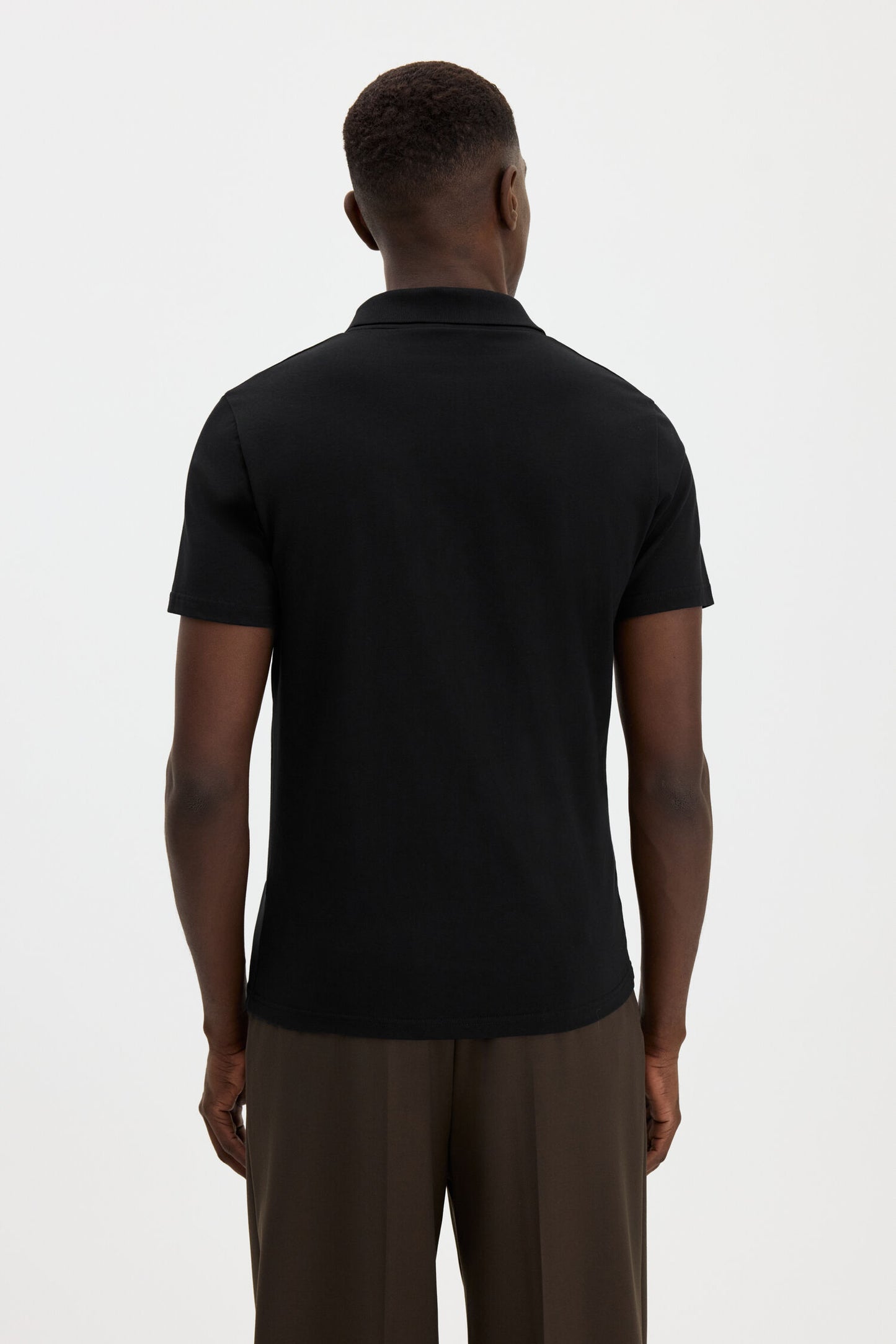 Filippa K Stretch Cotton Polo T-Shirt