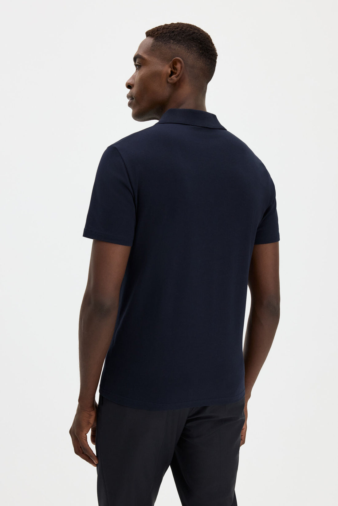 Filippa K Stretch Cotton Polo T-Shirt