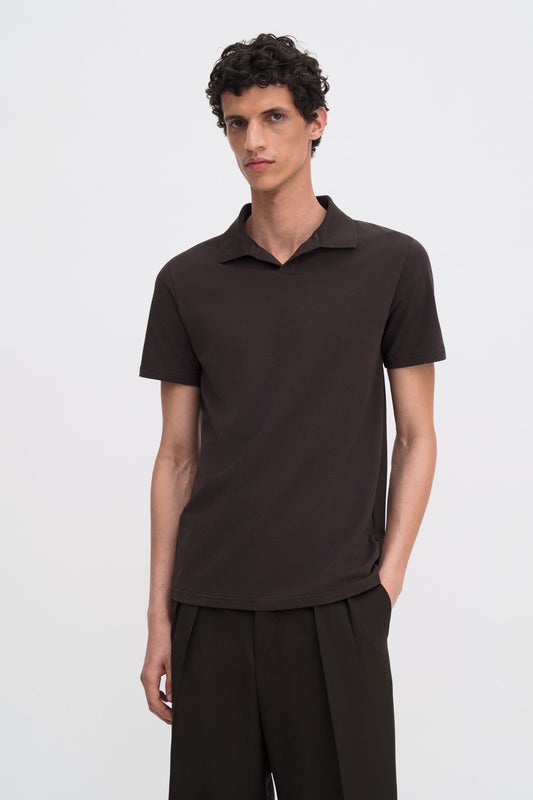 Filippa K Stretch Cotton Polo T-Shirt 28909
