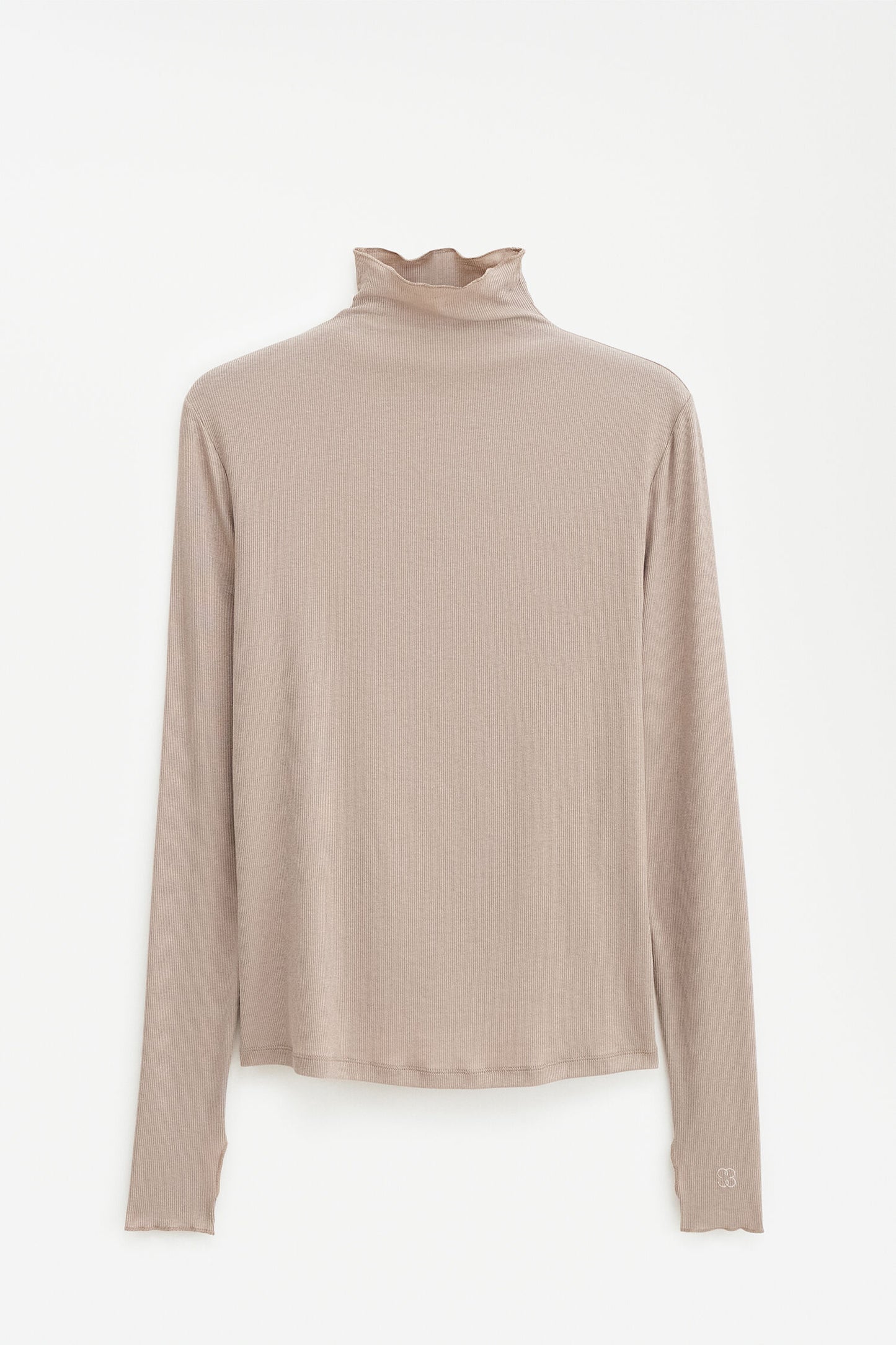 Filippa K Rib Mock Neck Top 28976