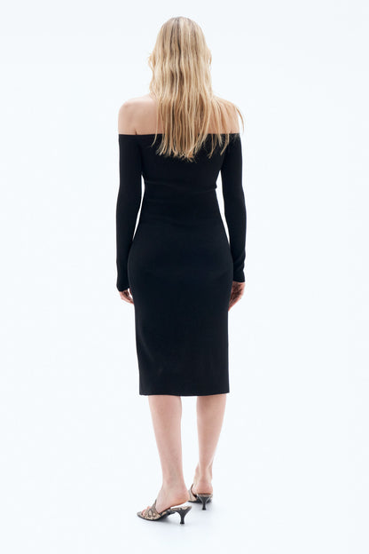 Filippa K Off Shoulder Knit Dress 28987