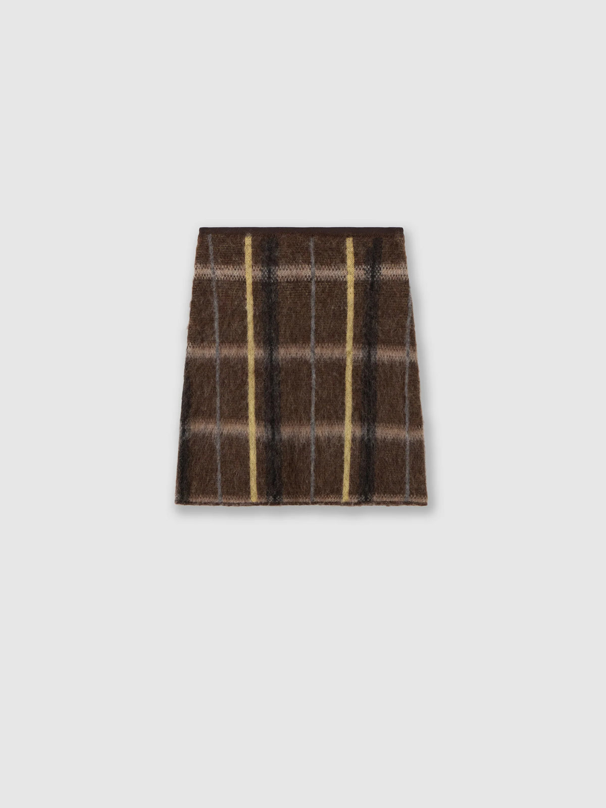 Roberto Collina Checked Mini Skirt