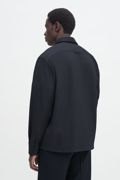 Filippa K Boxy Wool Twill Shirt 29934
