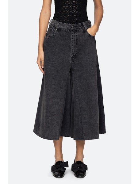 SEA NY Lyssa Denim Culottes