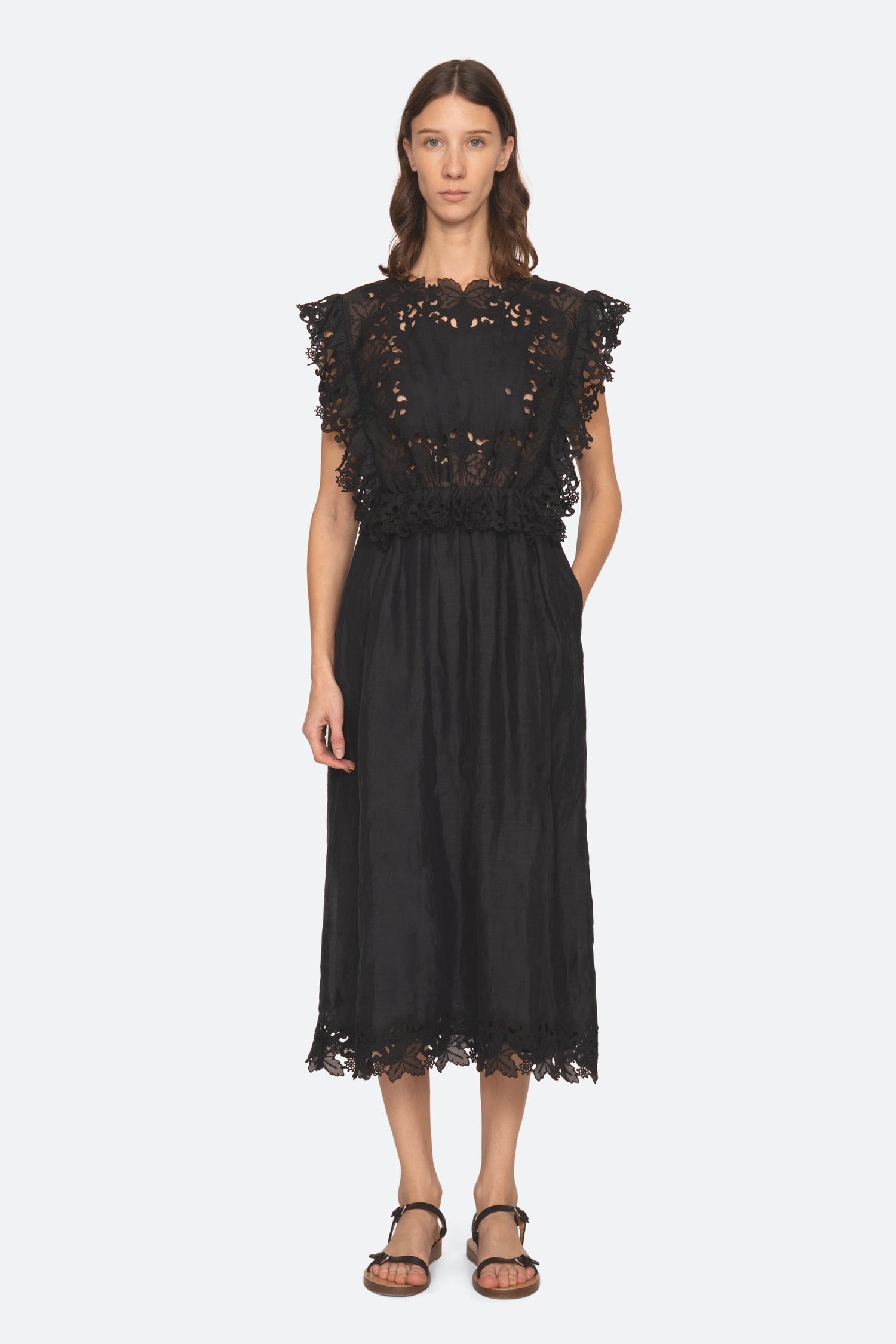 SEA NY Eleannora Midi Dress