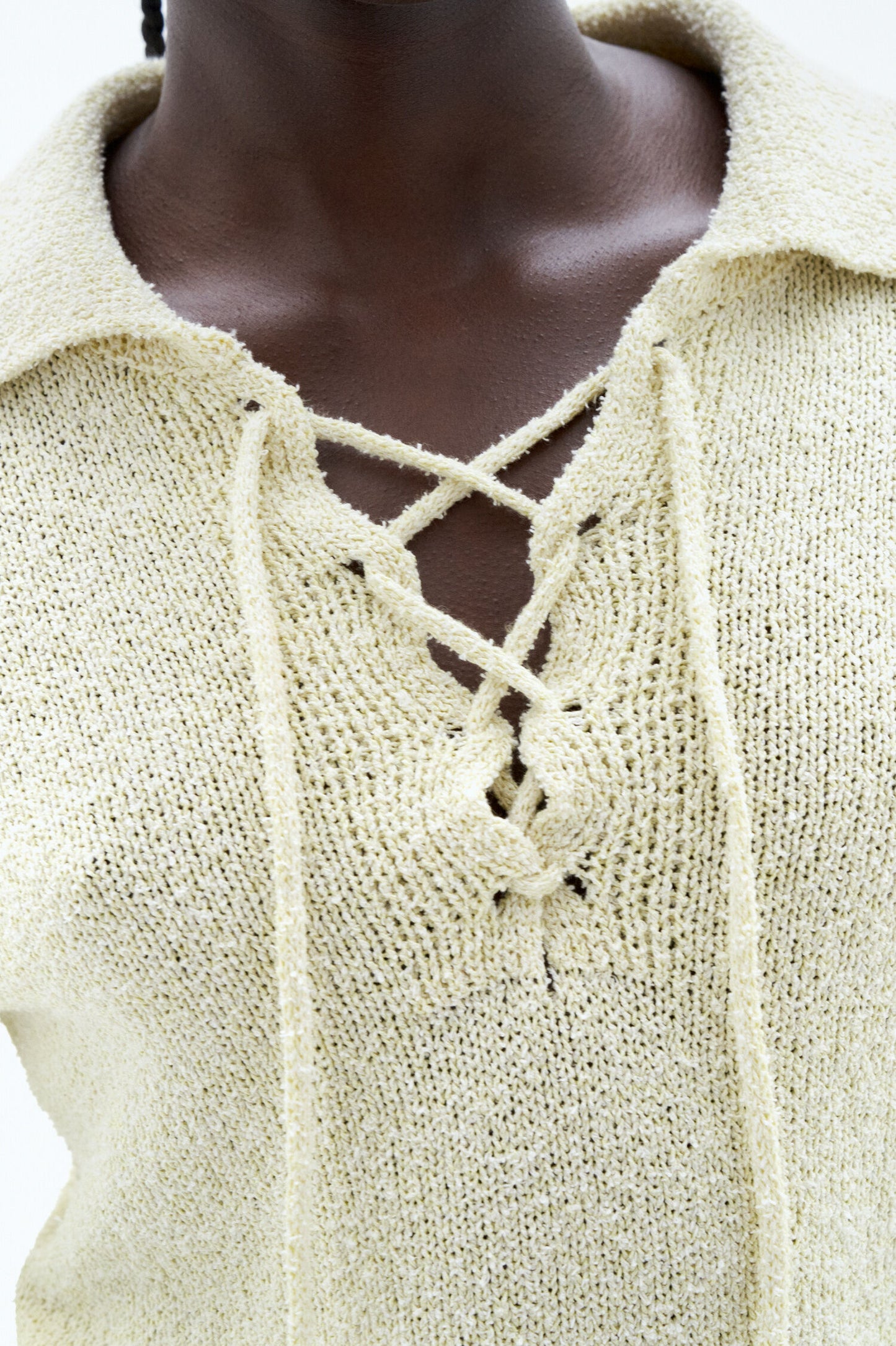 Filippa K Cropped Polo Sweater 30150