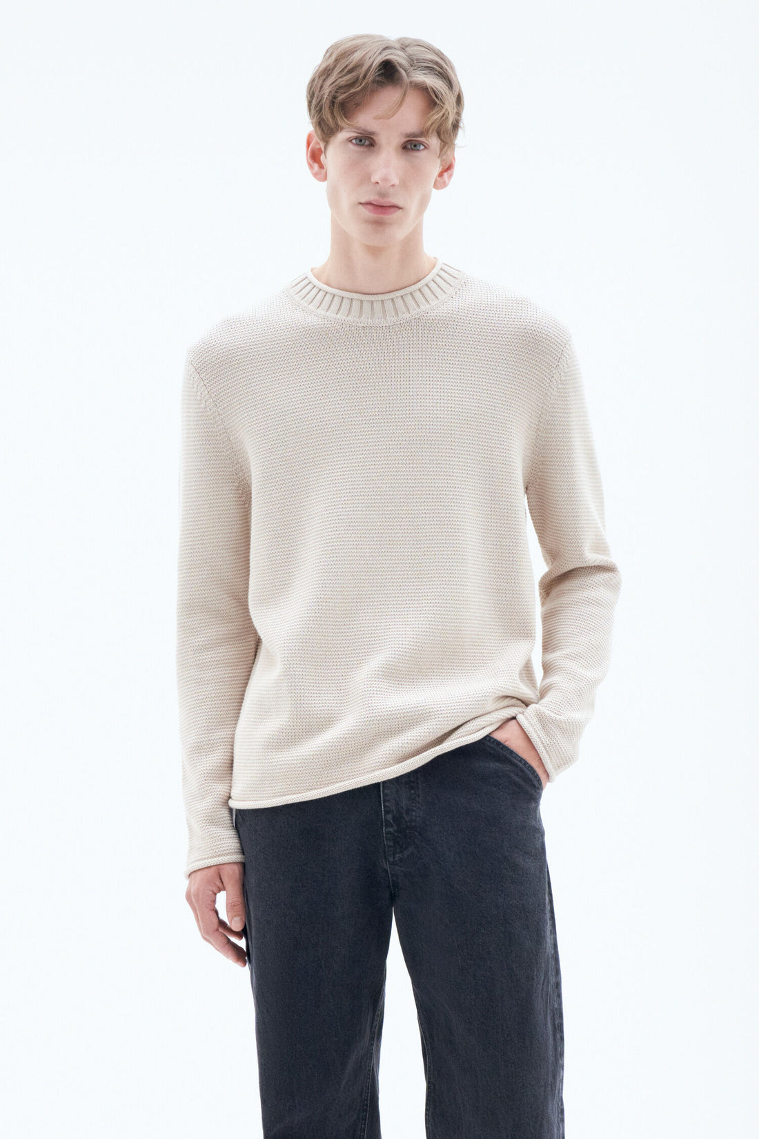 Filippa K Rolled Hem Sweater 30360
