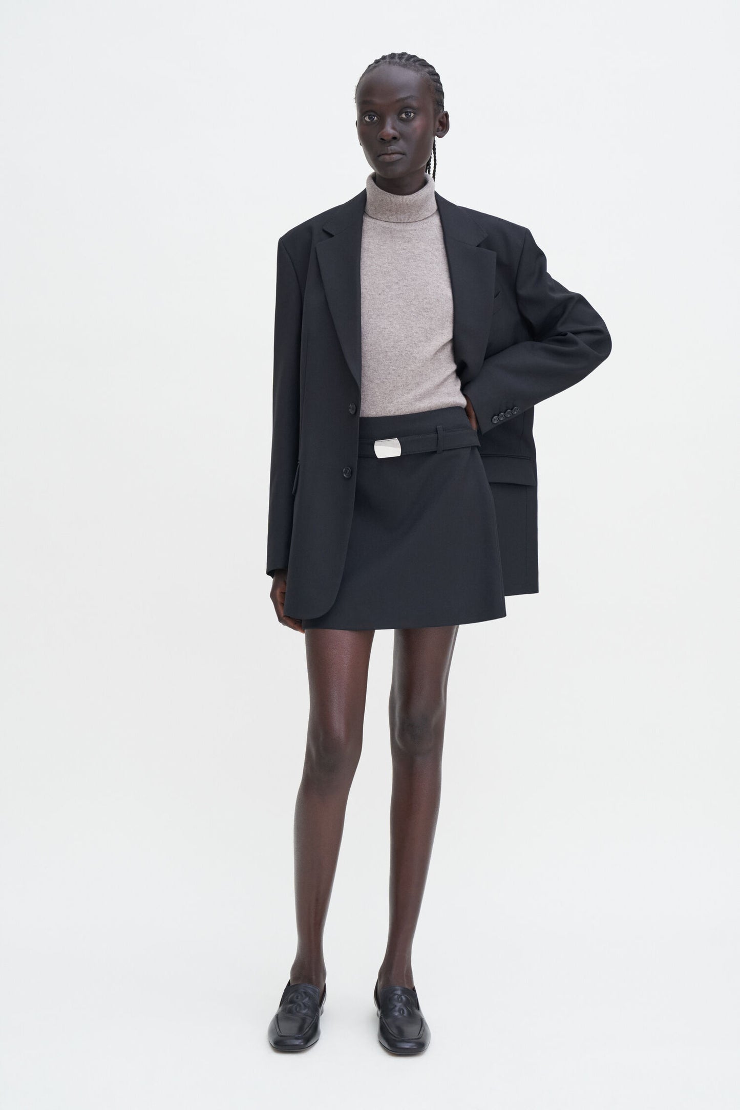 Filippa K Wool Mini Belt Skirt 30873