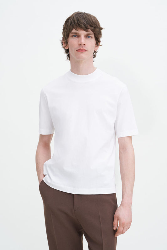 Filippa K Mock Neck Cotton Tee 30905