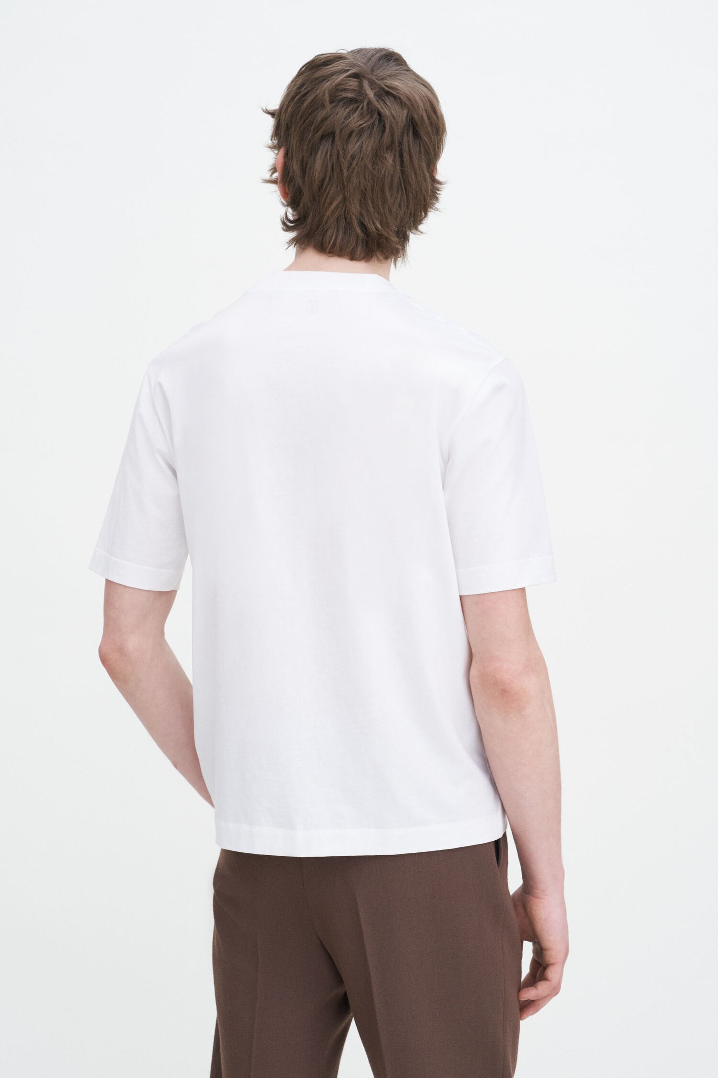 Filippa K Mock Neck Cotton Tee 30905