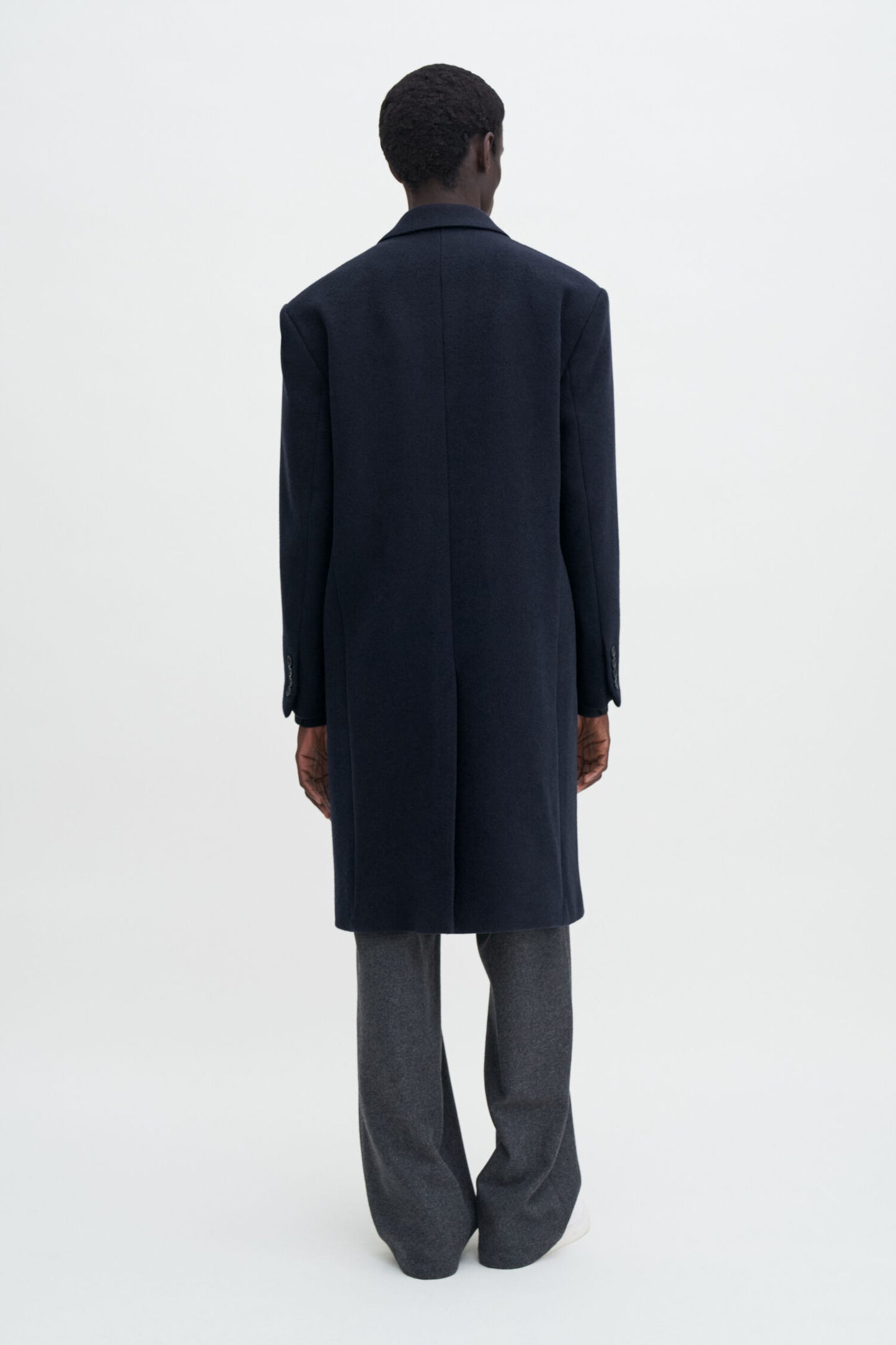 Filippa K Relaxed Wool Crombie Coat 30957