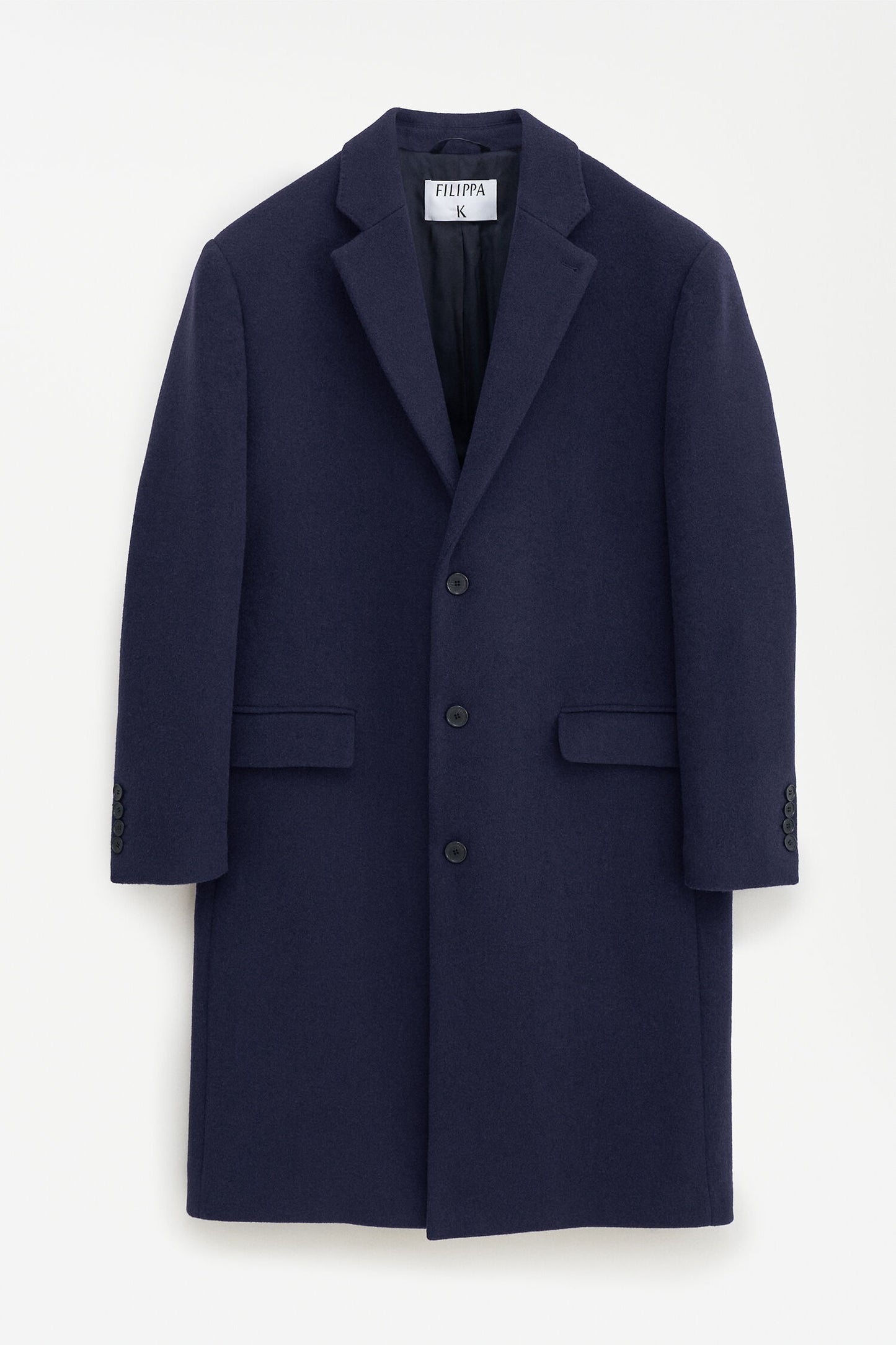 Filippa K Relaxed Wool Crombie Coat 30957