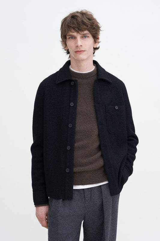 Filippa K Boiled Wool Shirt Jacket 30997