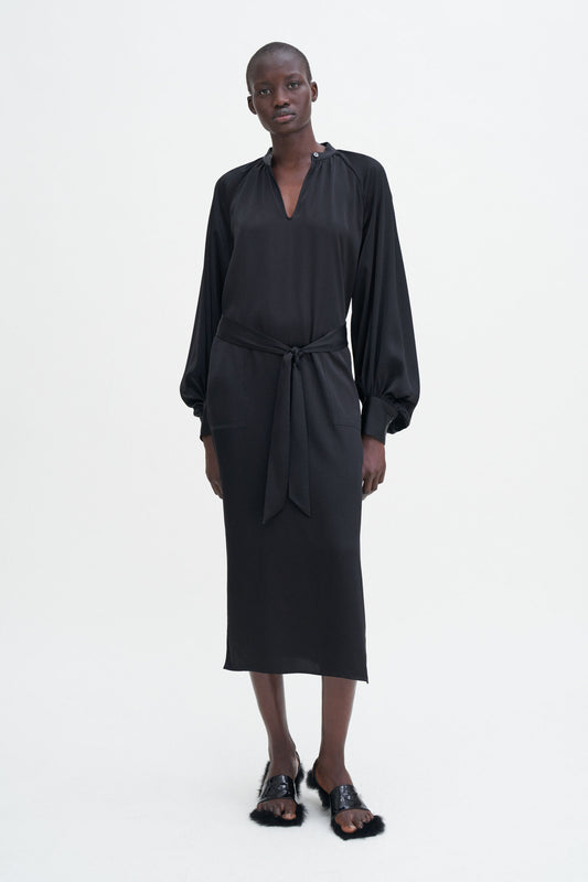 Filippa K Belted Long Sleeve Dress 31294