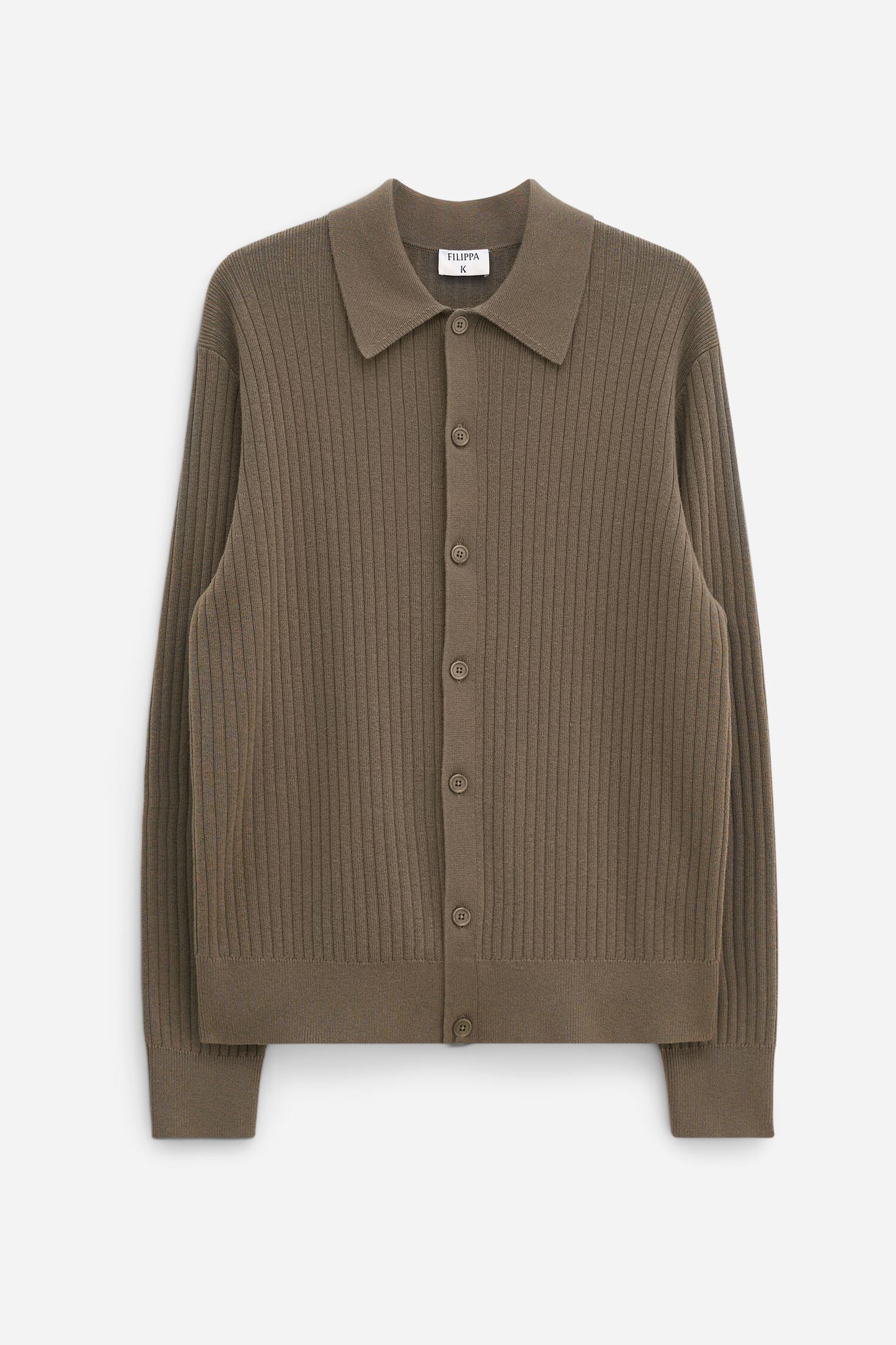 Filippa K Cotton Merino Knit Shirt 31320