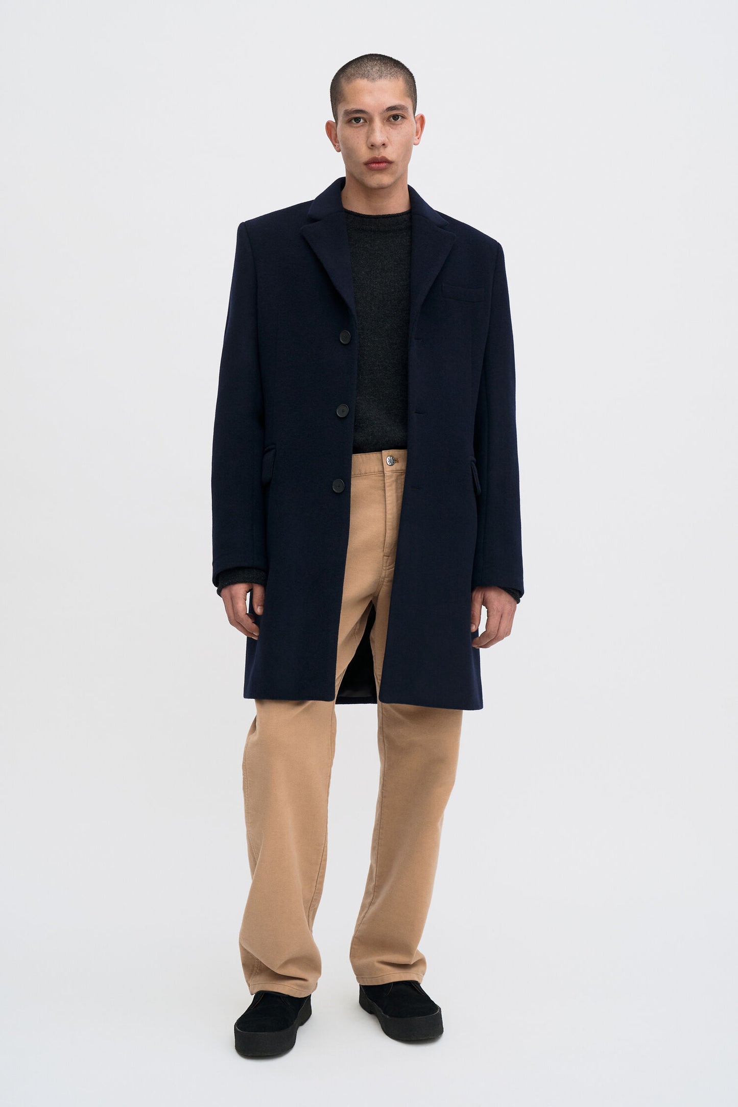 Filippa K Cotton William Wool Coat