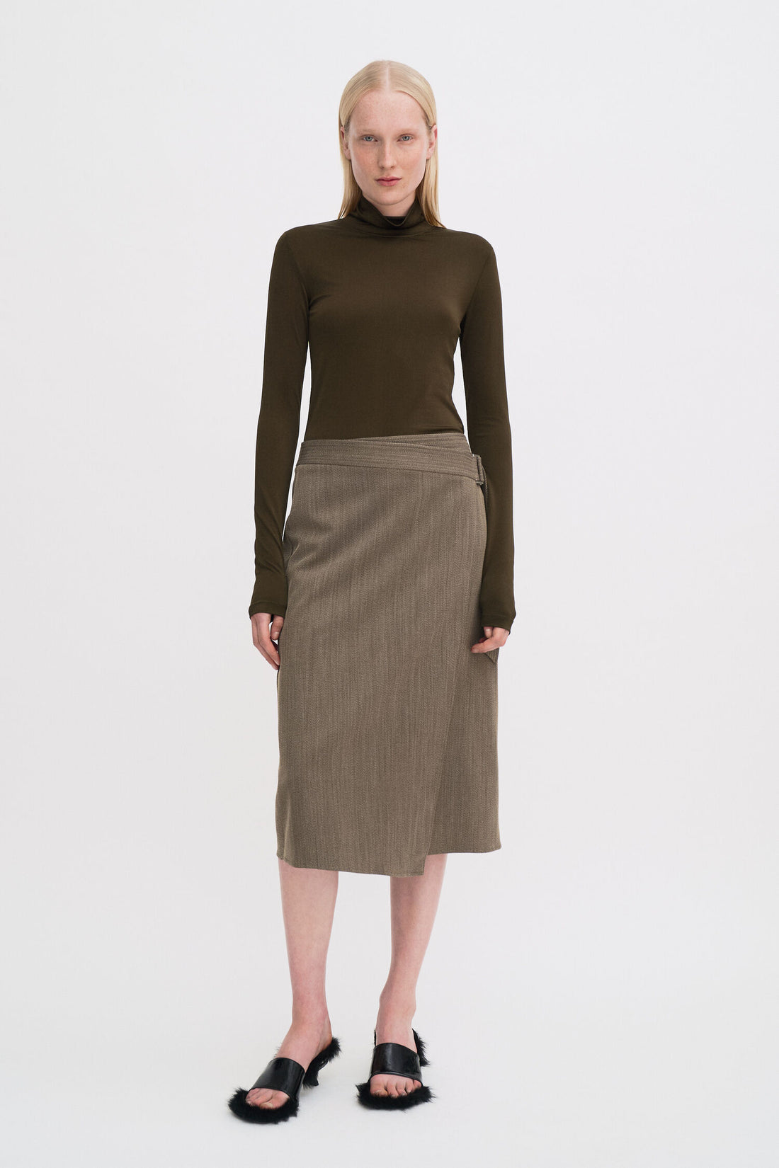 Filippa K Fitted Jersey Turtleneck