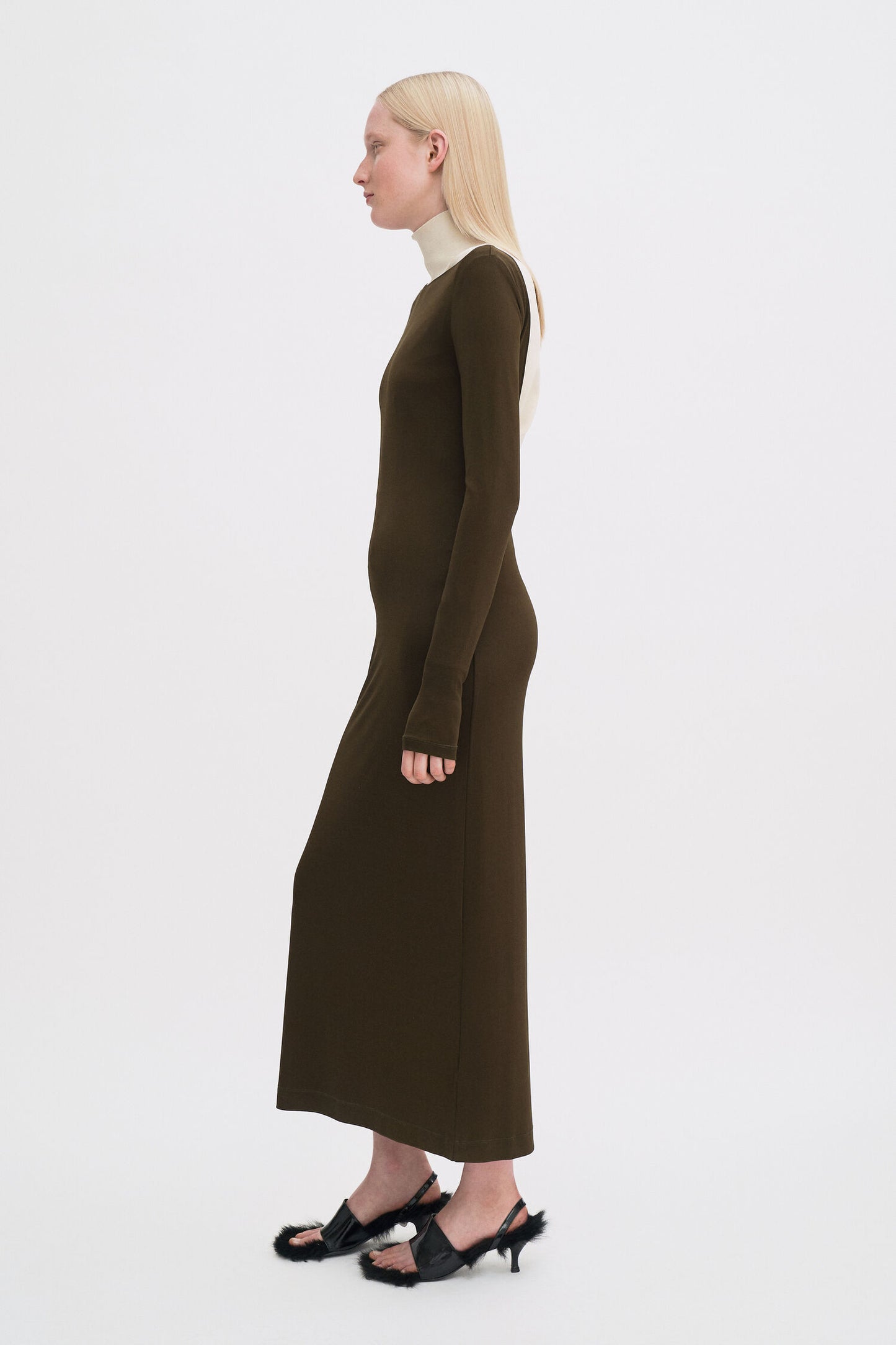 Filippa K Scooped Back Jersey Dress