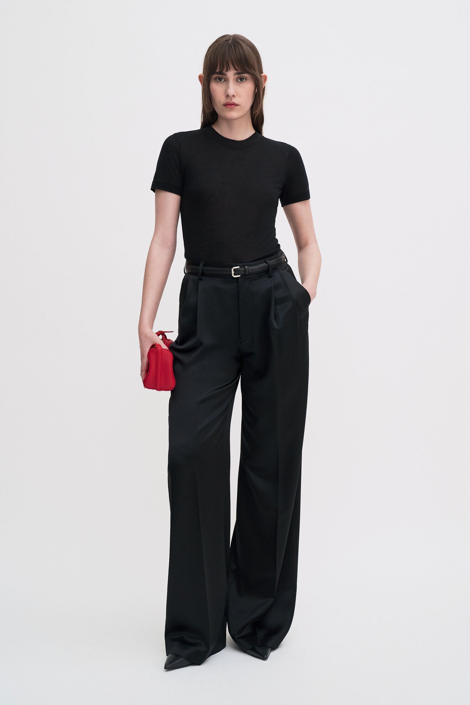 Filippa K Lyocell Cashmere Tee