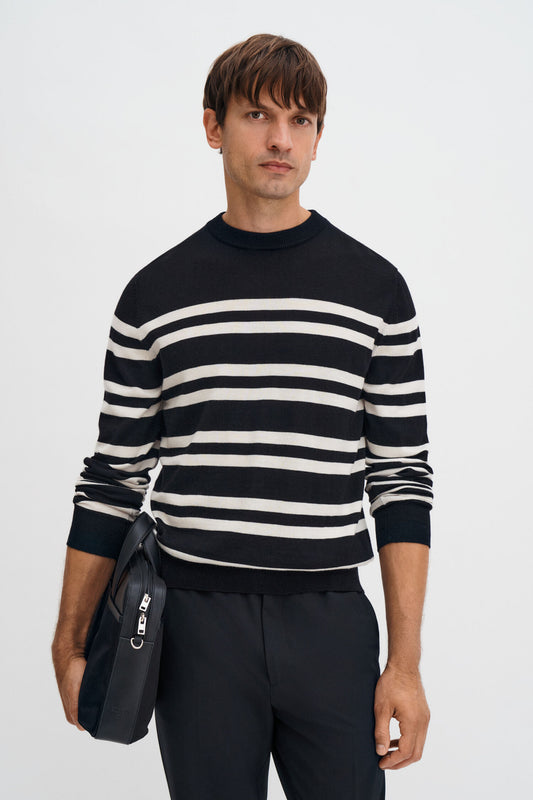 Filippa K Striped Merino Sweater