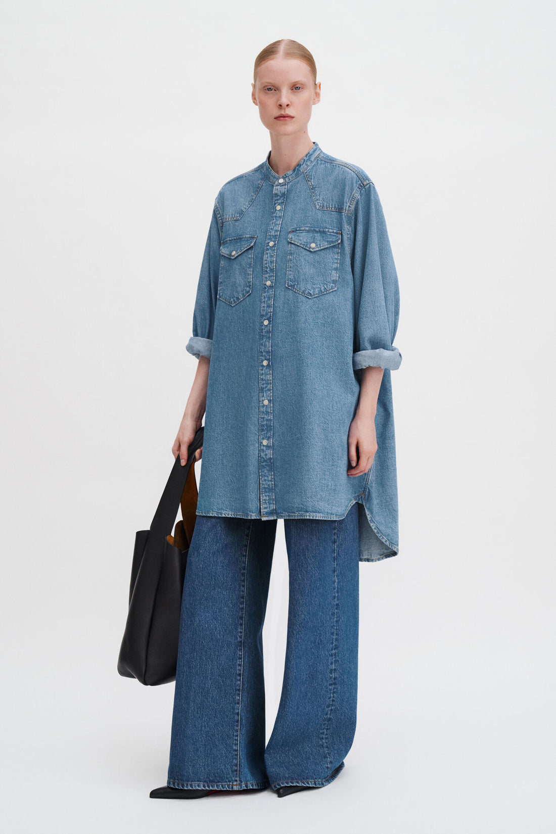 Filippa K Western Denim Shirt Dress