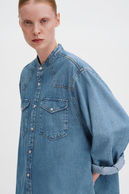 Filippa K Western Denim Shirt Dress