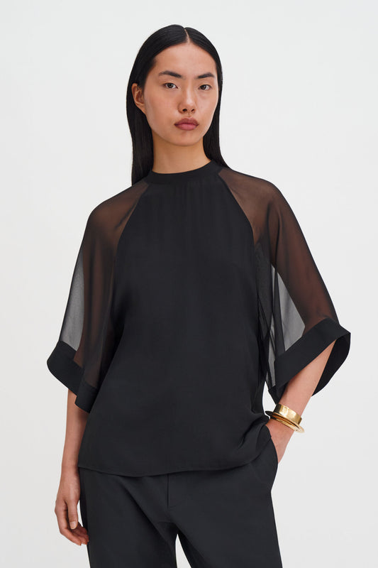 Filippa K Sheer Raglan Blouse