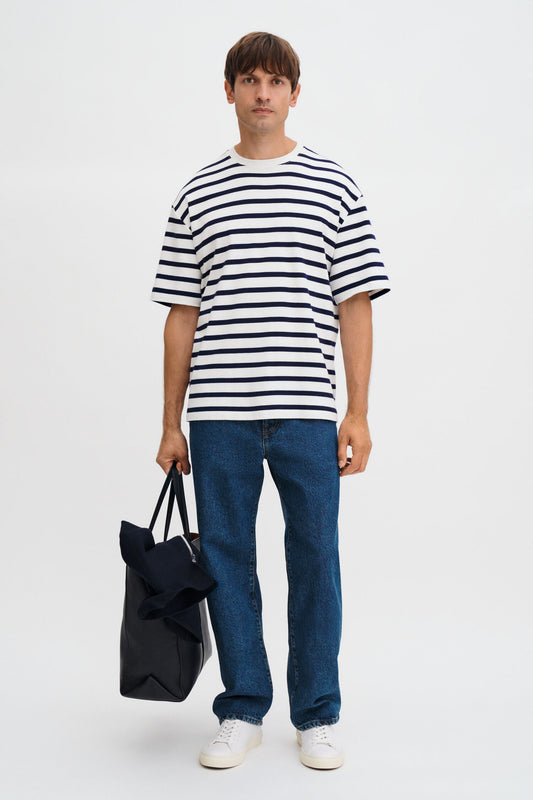 Filippa K Striped Crewneck Tee