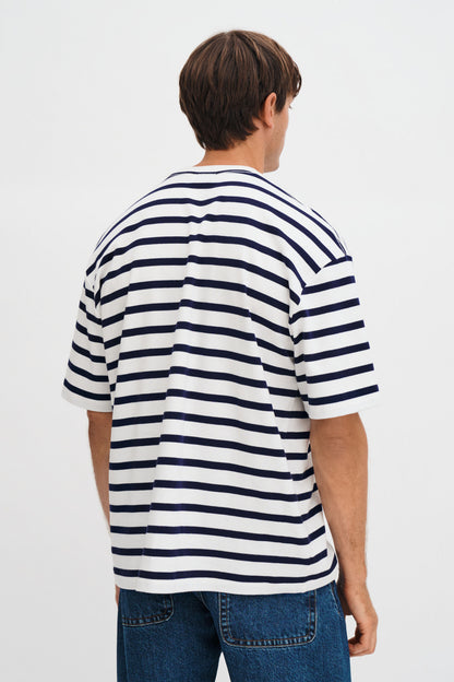 Filippa K Striped Crewneck Tee