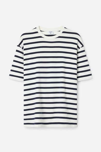Filippa K Striped Crewneck Tee