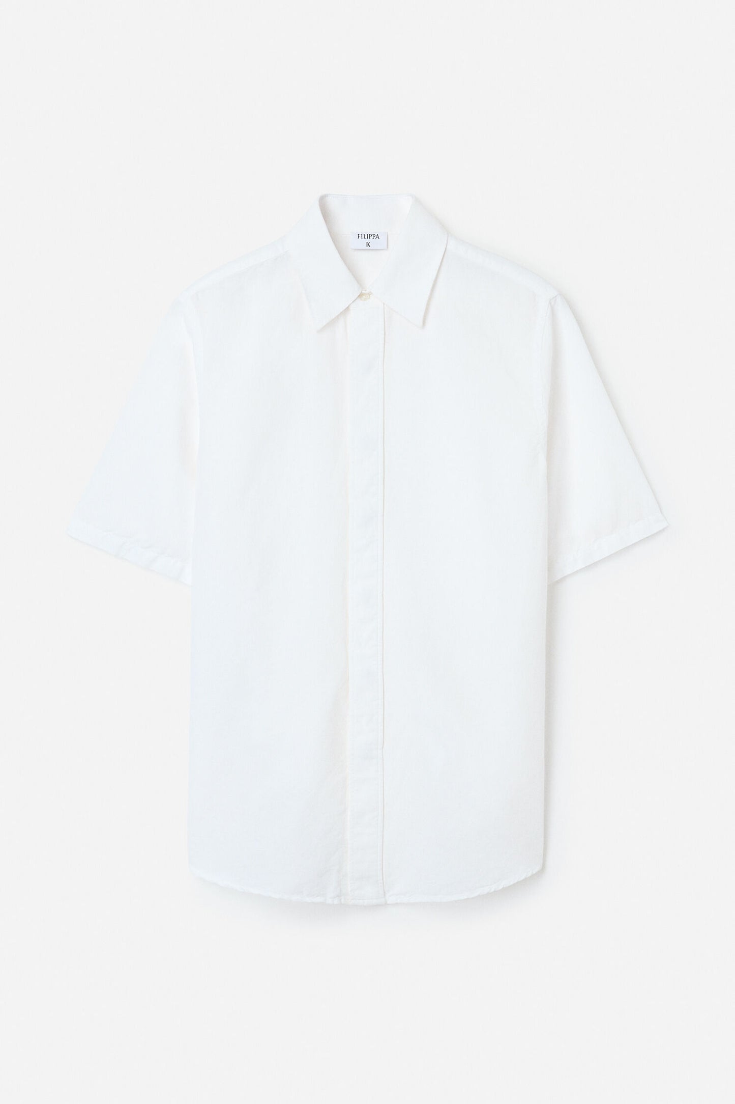 Filippa K Cotton Linen Short Sleeve Shirt
