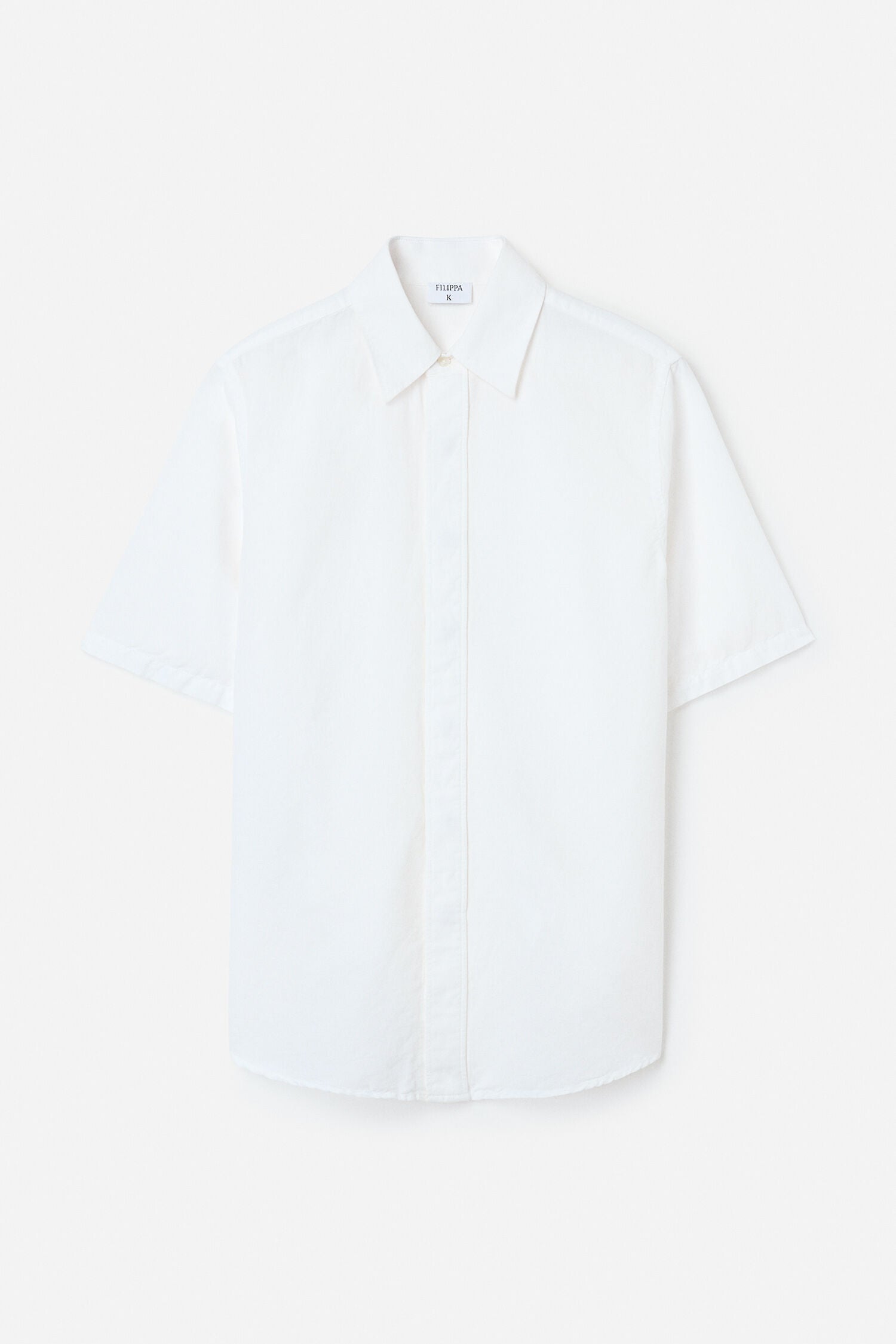 Filippa K Cotton Linen Short Sleeve Shirt