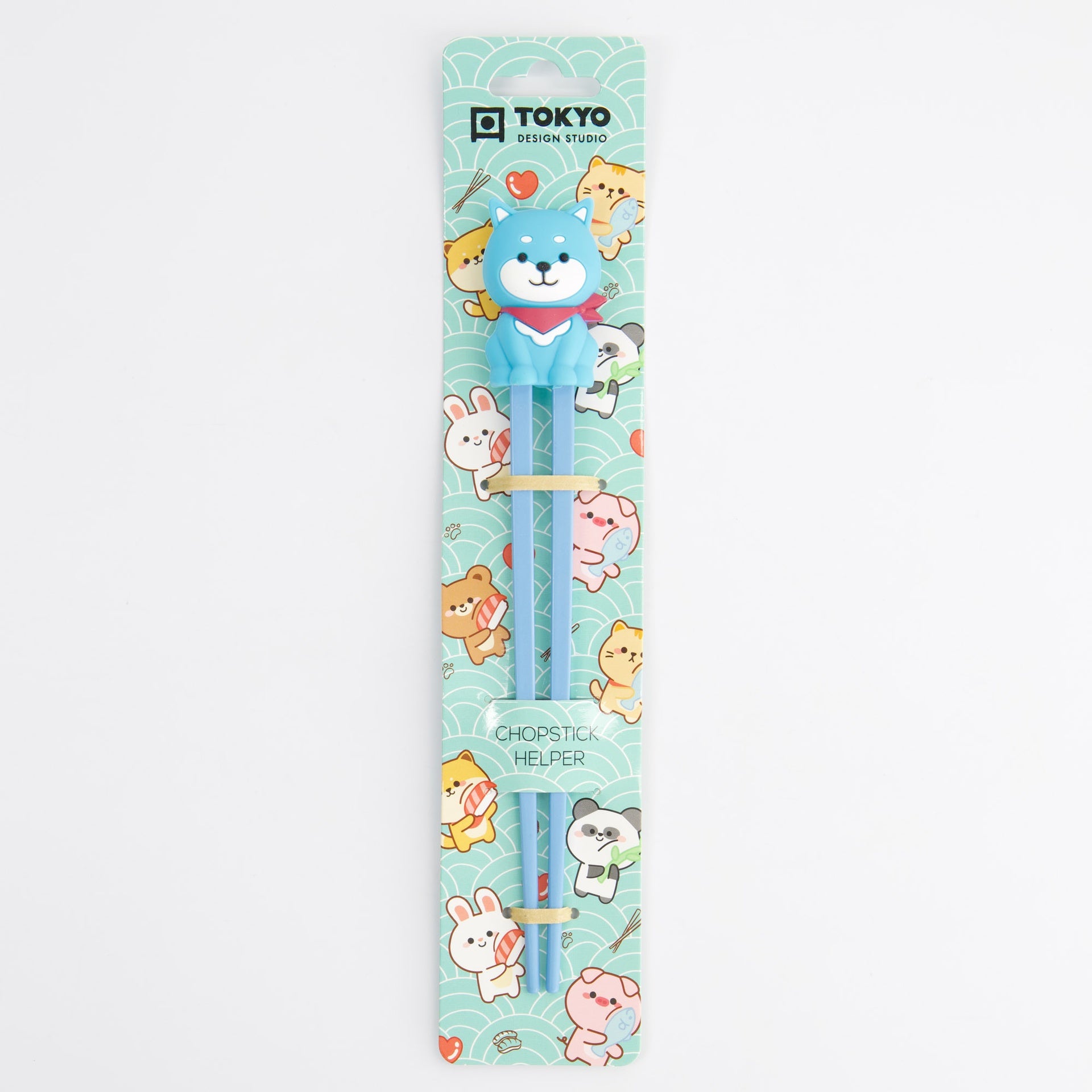 Tokyo Design Studio Children Chopsticks Shiba Blue