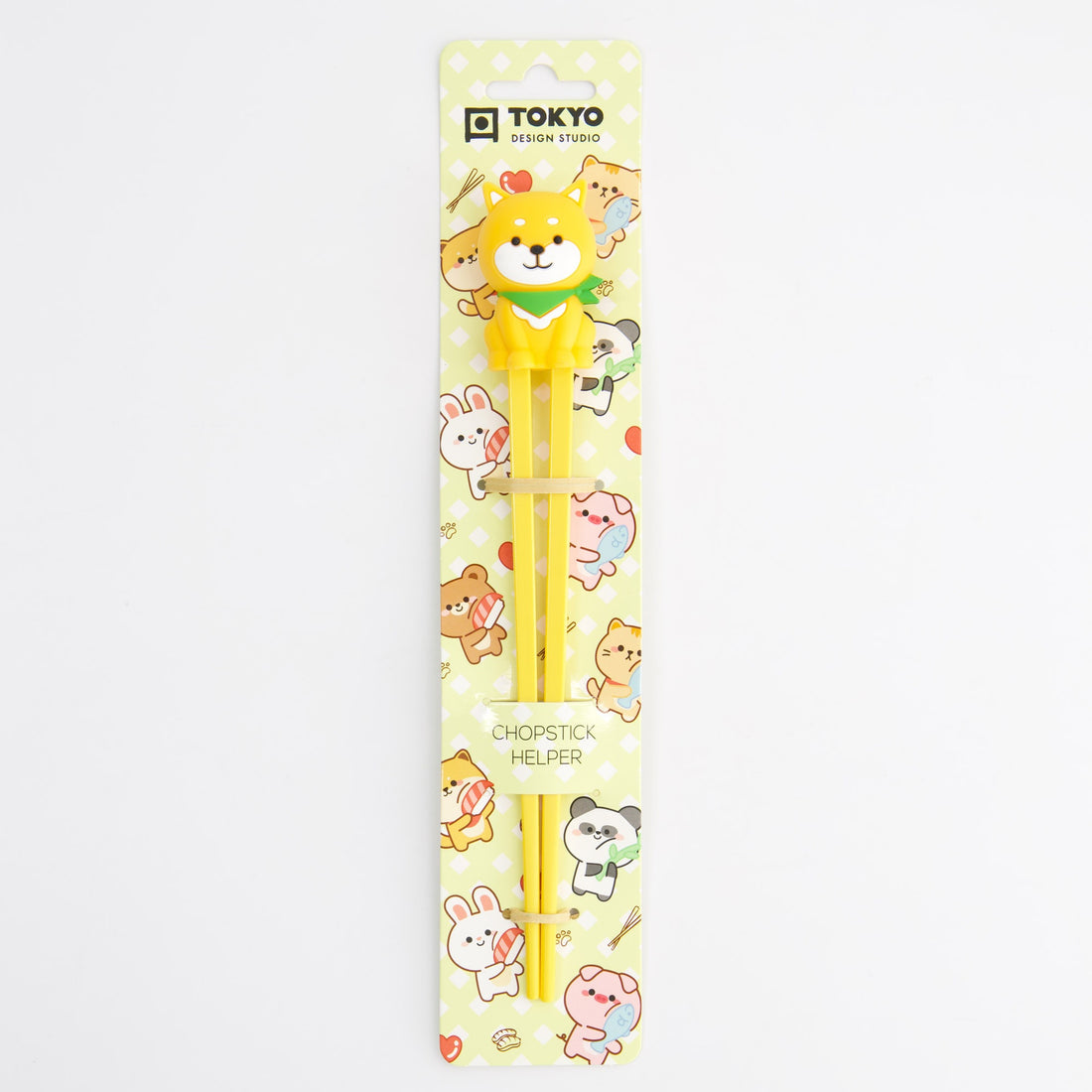 Tokyo Design Studio Children Chopsticks Shiba Yellow