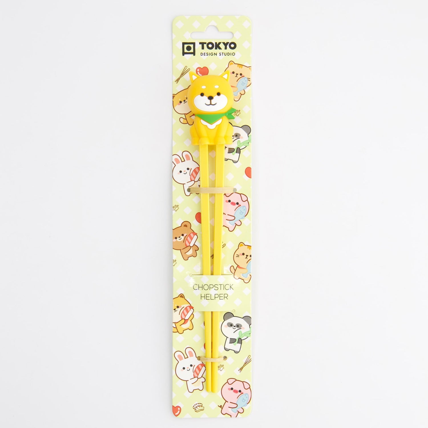 Tokyo Design Studio Children Chopsticks Shiba Yellow