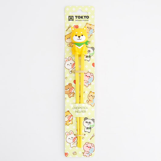 Tokyo Design Studio Children Chopsticks Shiba Yellow