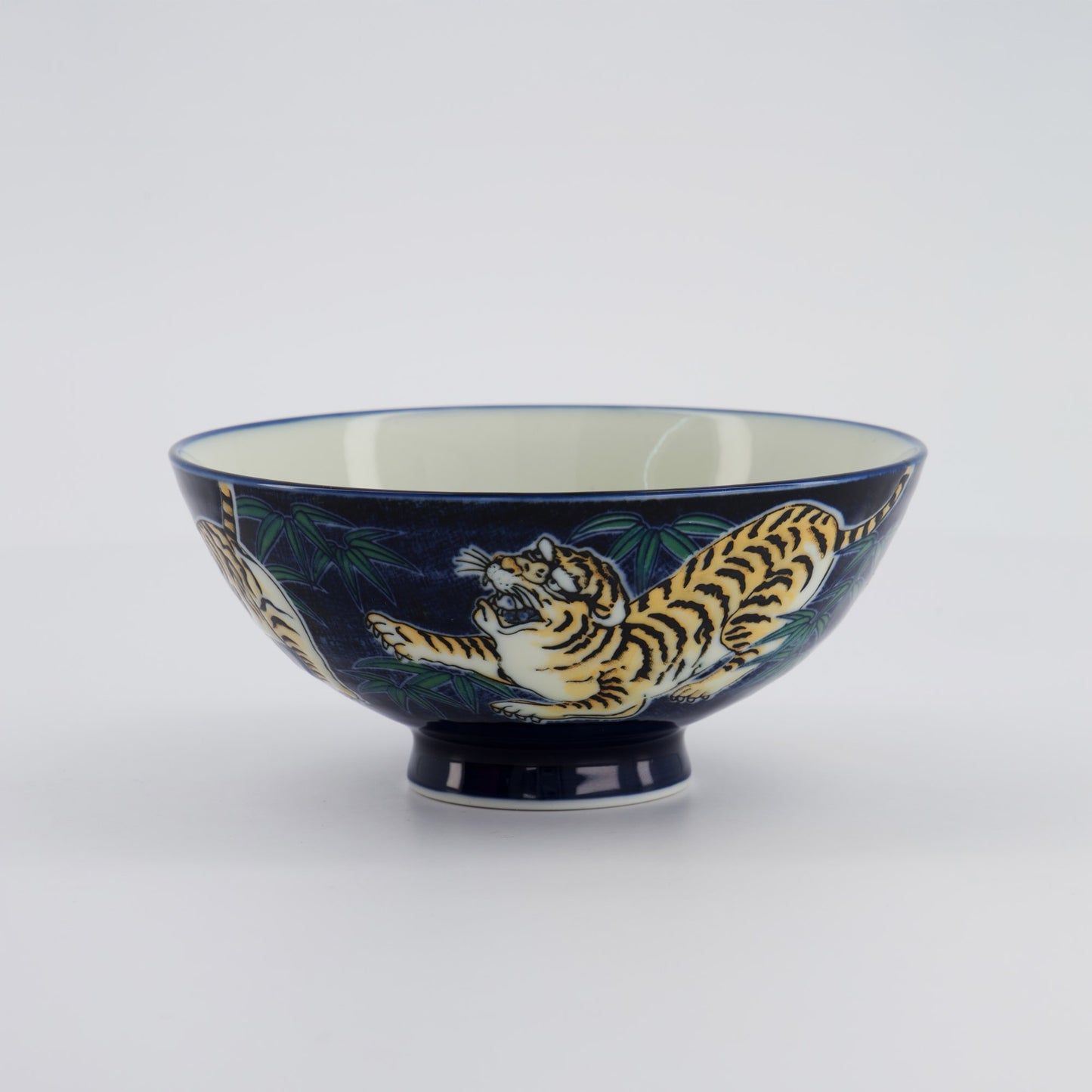 Tokyo Design Studio Kawaii Tiger Bowl Blue