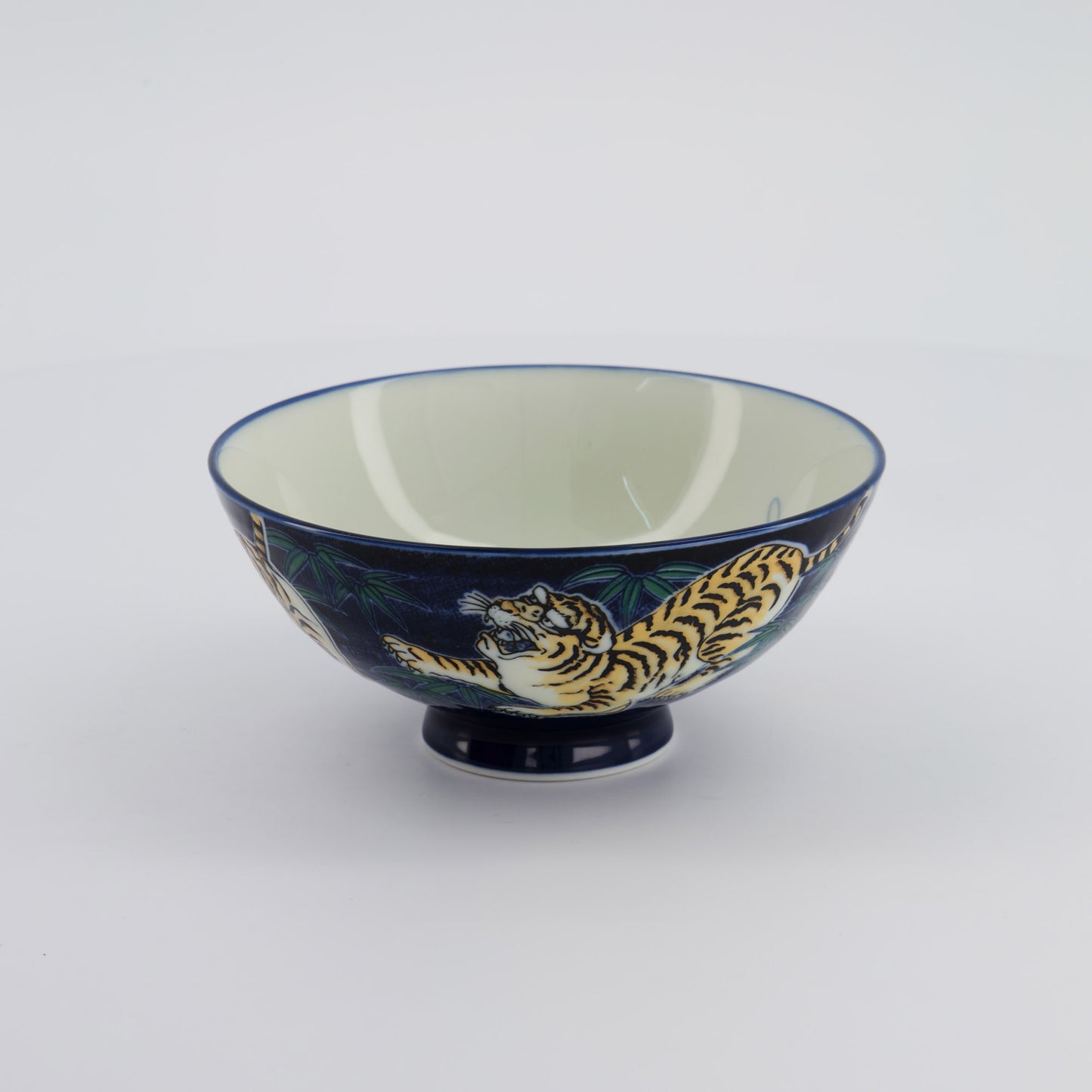 Tokyo Design Studio Kawaii Tiger Bowl Blue