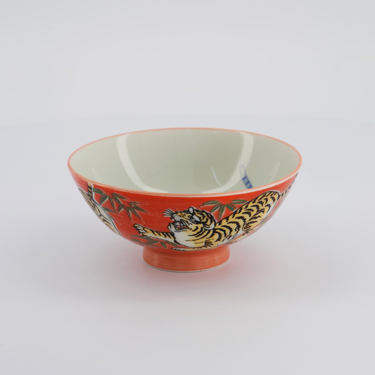 Tokyo Design Studio Kawaii Tiger Bowl Red