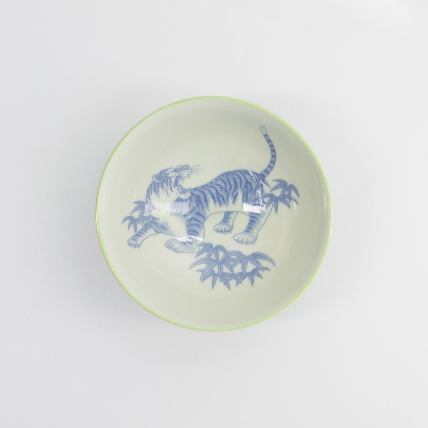Tokyo Design Studio Kawaii Tiger Bowl Green