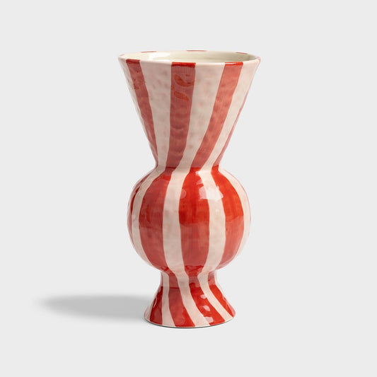 &Klevering Vase Rhombic Red